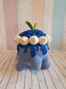 Amigurumi Pokemon Appletun Blueberry Version