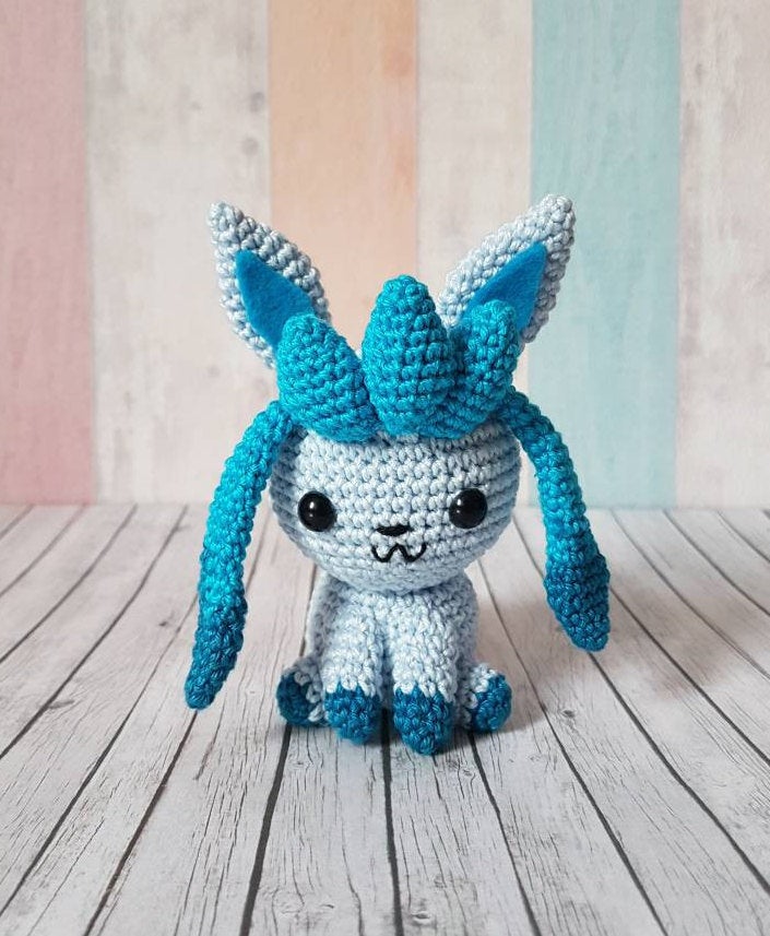 Amigurumi Pokemon Glaceon