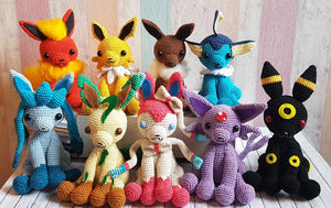 Amigurumi Pokemon Eevee Large