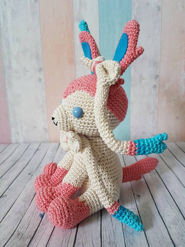 Amigurumi Pokemon Sylveon Large