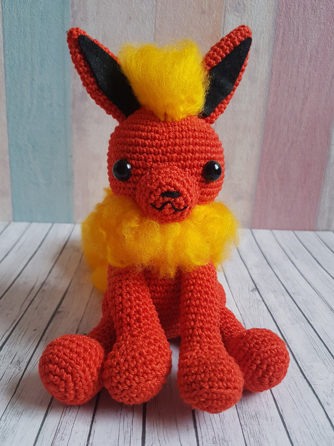 Amigurumi Pokemon Flareon Large