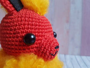 Amigurumi Pokemon Flareon Large