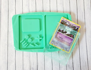 Silicone Mold Gameboy Display for Trading cards