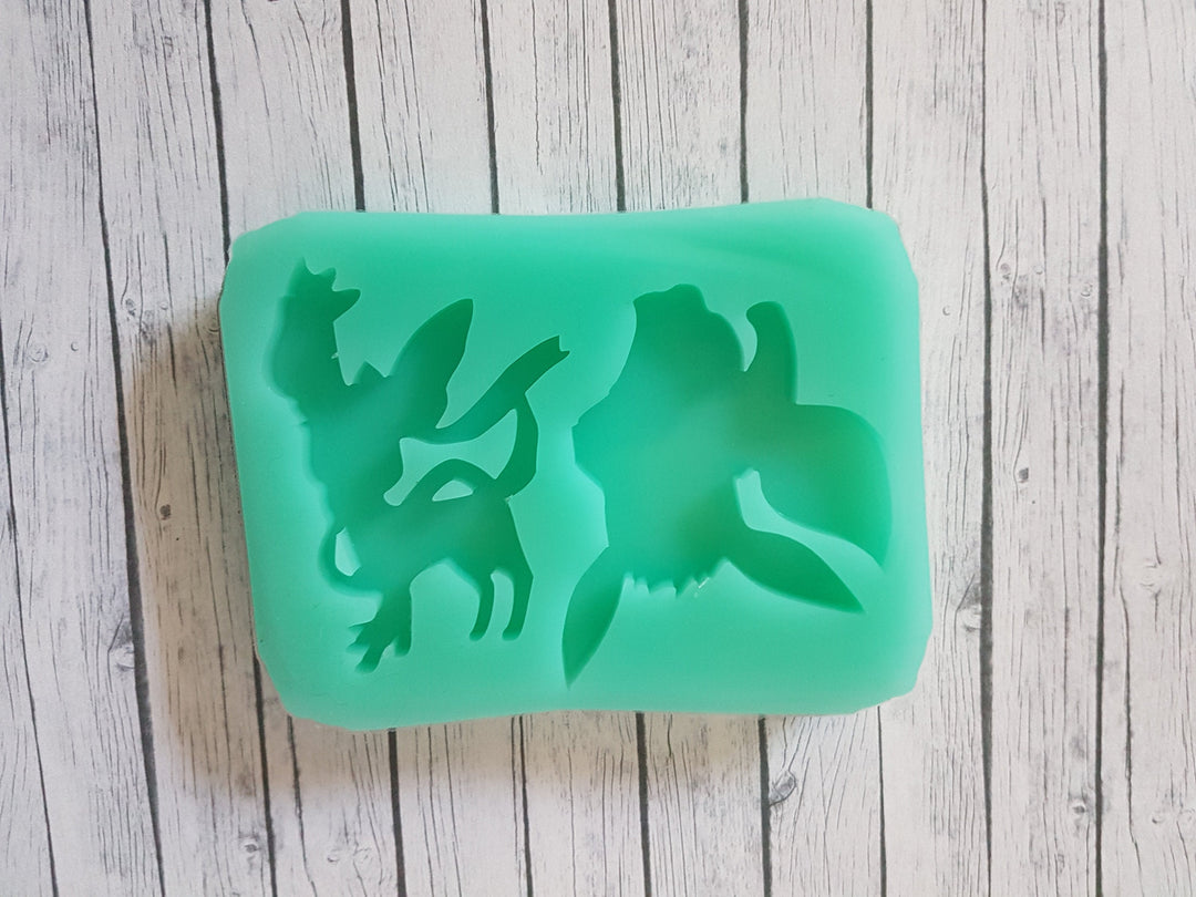 Silicone Mold Eeveelutions Eevee Sylveon