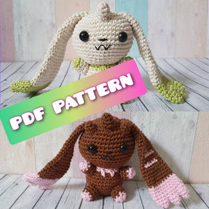 Crochet Pattern Lopmon and Terriermon PDF