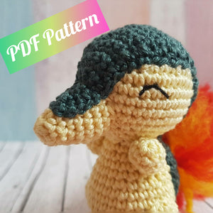 Crochet Pattern Cyndaquil PDF