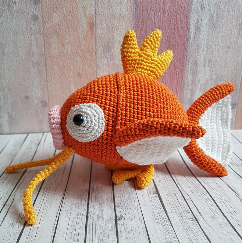 Amigurumi Pokemon Magikarp - UnicateArt