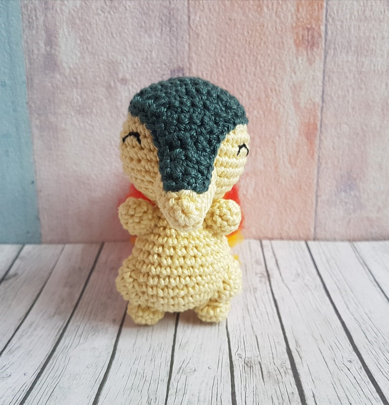 Amigurumi Pokemon Cyndaquil - UnicateArt