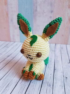 Amigurumi Pokemon Leafeon - UnicateArt