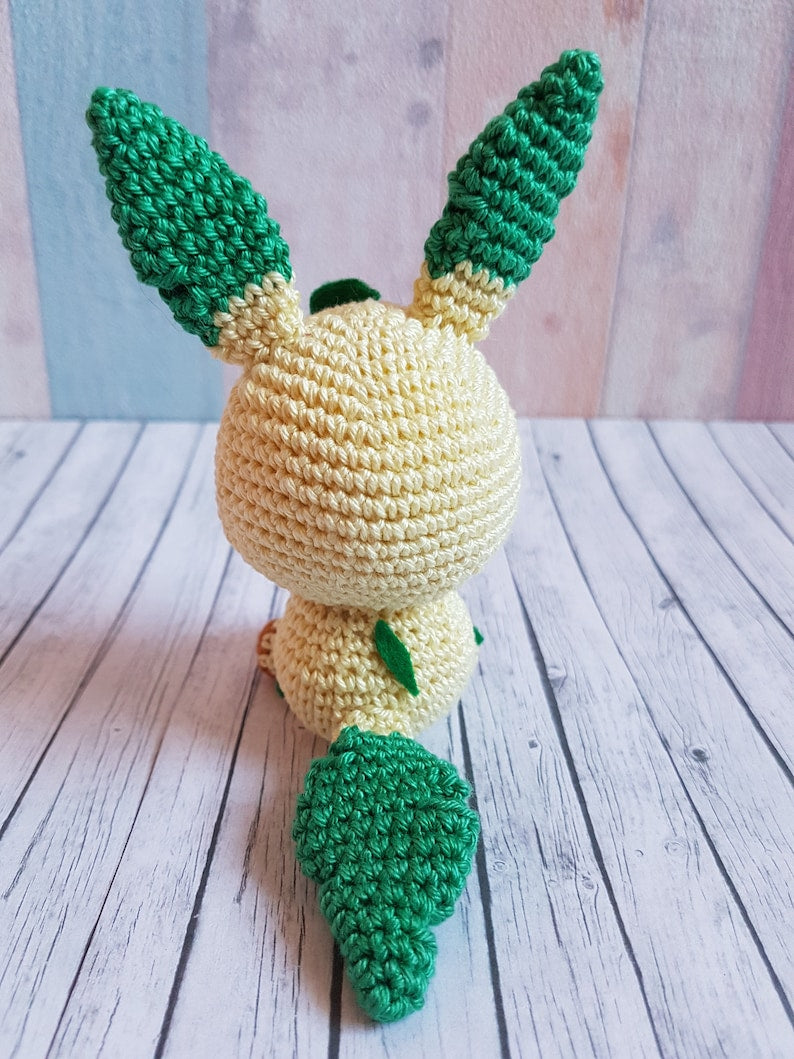 Amigurumi Pokemon Leafeon - UnicateArt