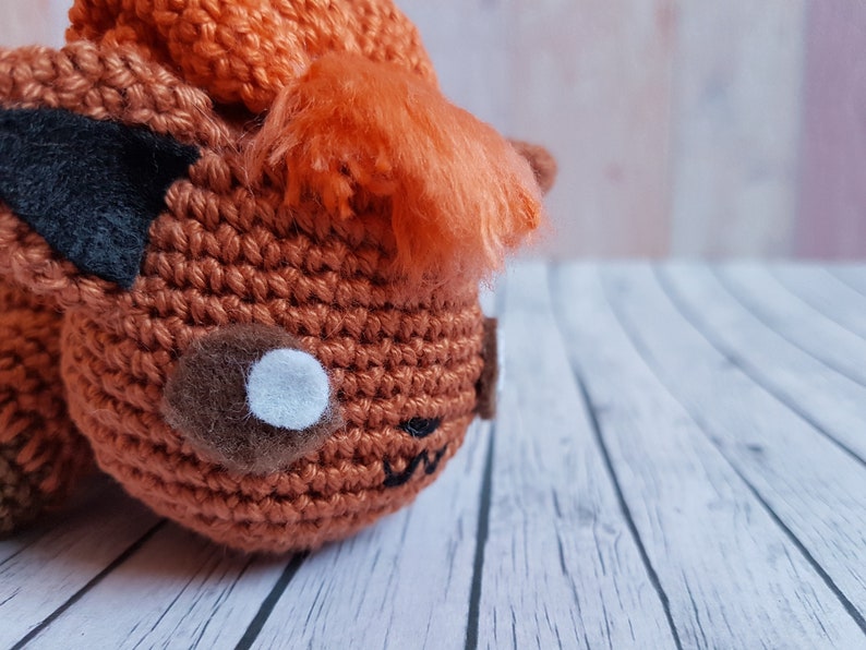 Amigurumi Pokemon Vulpix - UnicateArt