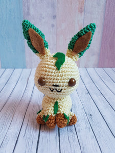 Amigurumi Pokemon Leafeon - UnicateArt