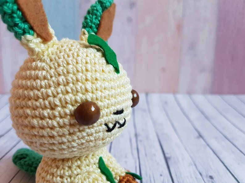 Amigurumi Pokemon Leafeon - UnicateArt