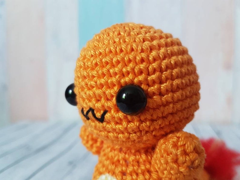 Amigurumi Pokemon Charmander - UnicateArt