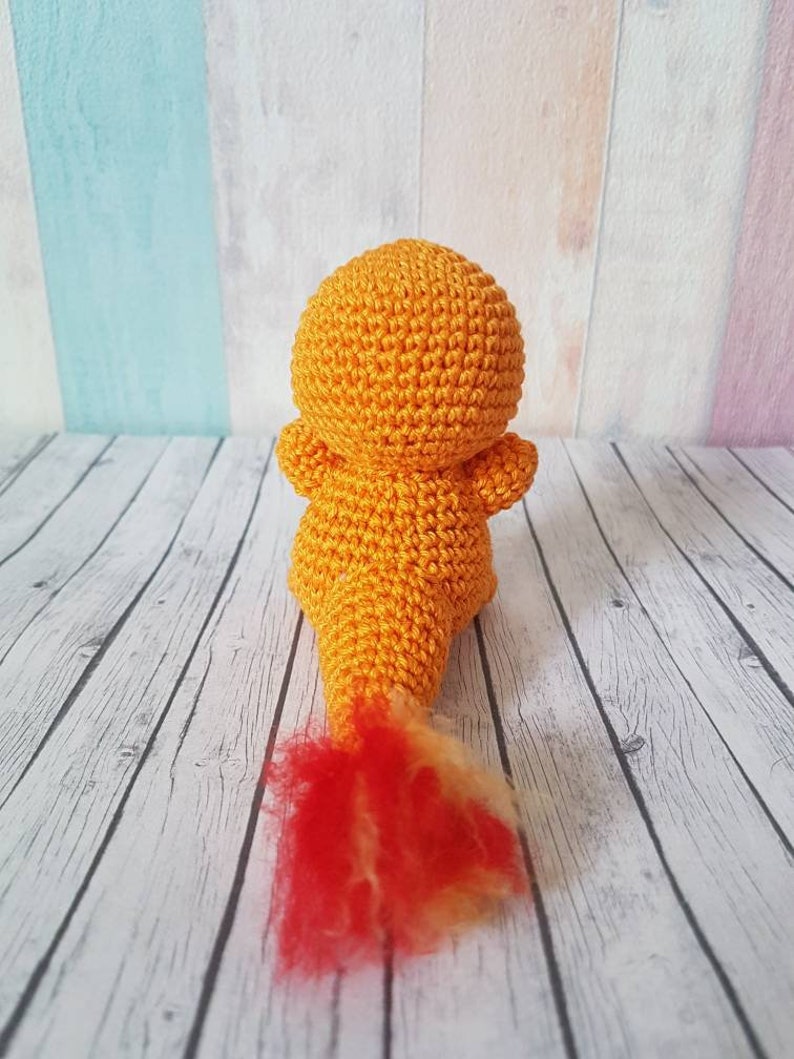 Amigurumi Pokemon Charmander - UnicateArt