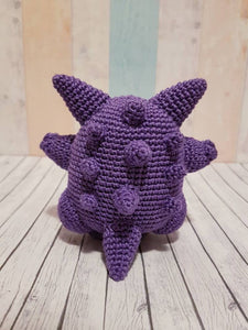 Amigurumi Pokemon Gengar - UnicateArt