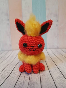 Amigurumi Pokemon Flareon - UnicateArt