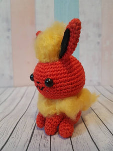 Amigurumi Pokemon Flareon - UnicateArt