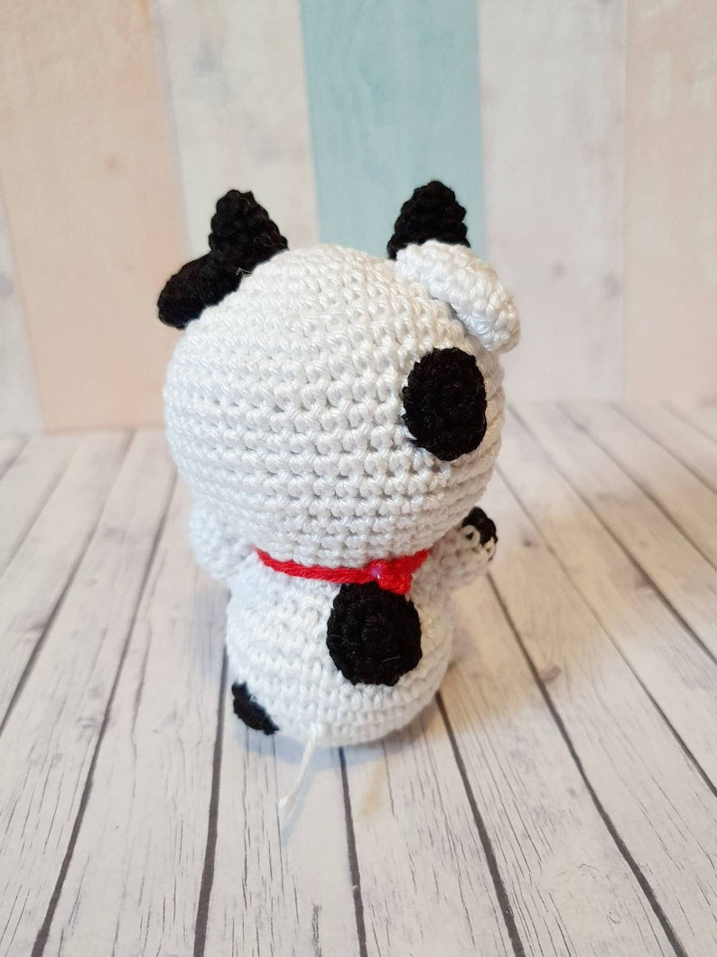 Amigurumi Cow black/white - UnicateArt