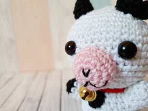 Amigurumi Cow black/white - UnicateArt