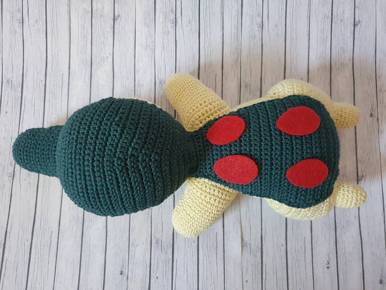 Amigurumi Pokemon sleeping Cyndaquil 30cm