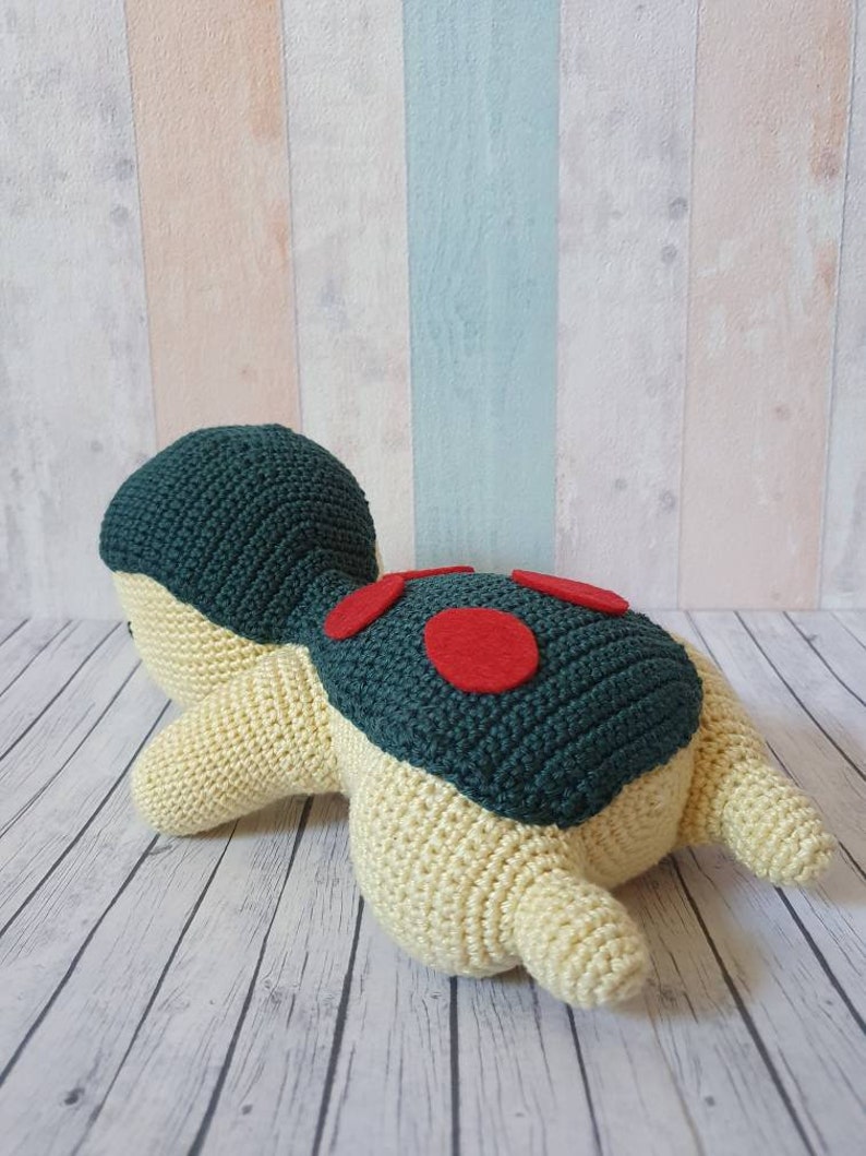 Amigurumi Pokemon sleeping Cyndaquil 30cm