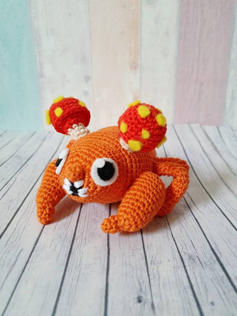 Amigurumi Pokemon Paras - UnicateArt