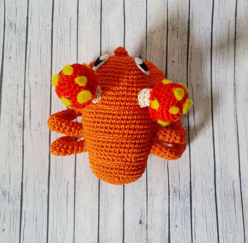 Amigurumi Pokemon Paras - UnicateArt