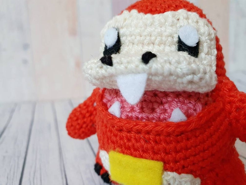 Amigurumi Pokemon Fuecoco - UnicateArt