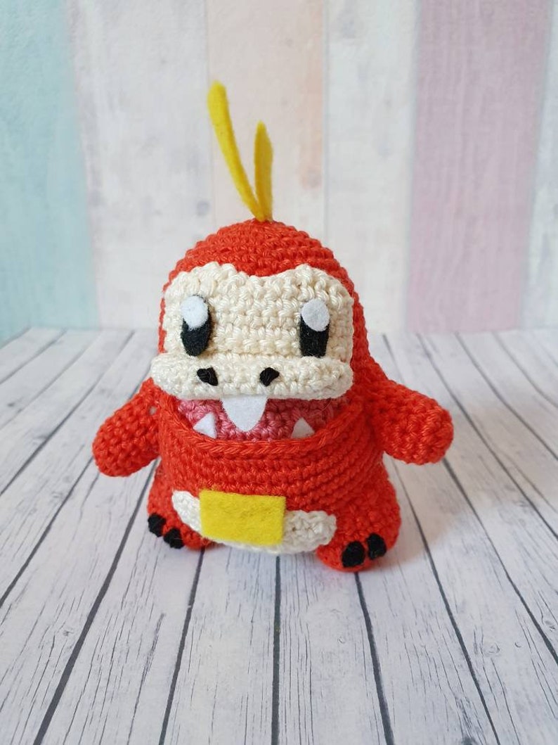 Amigurumi Pokemon Fuecoco - UnicateArt