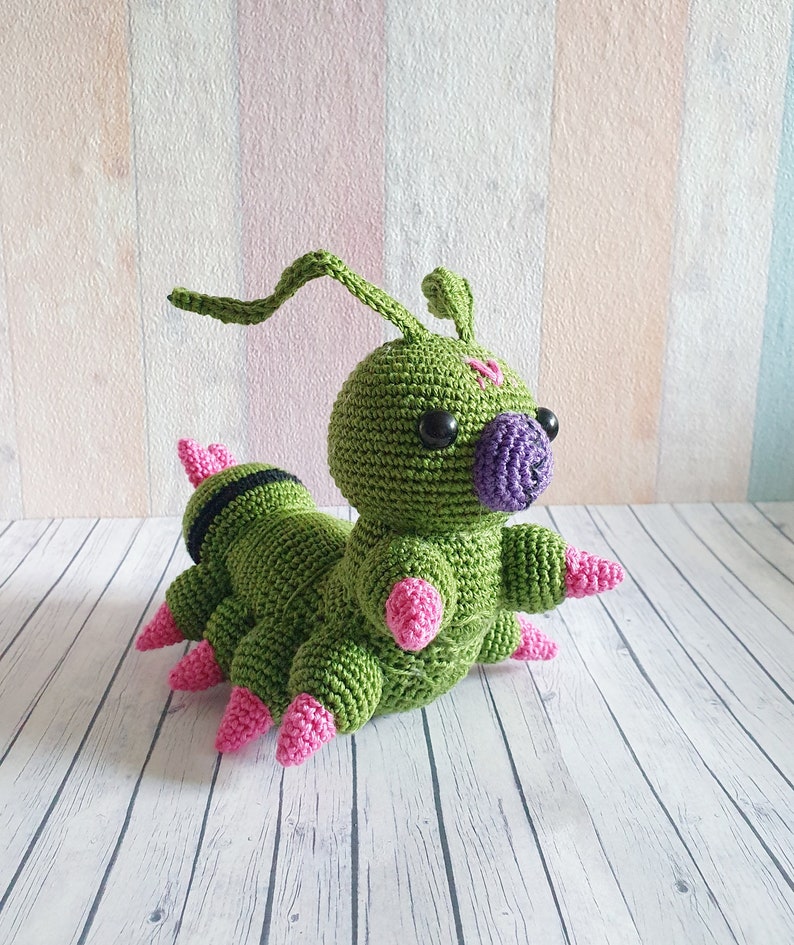 Amigurumi Digimon Wormmon - UnicateArt