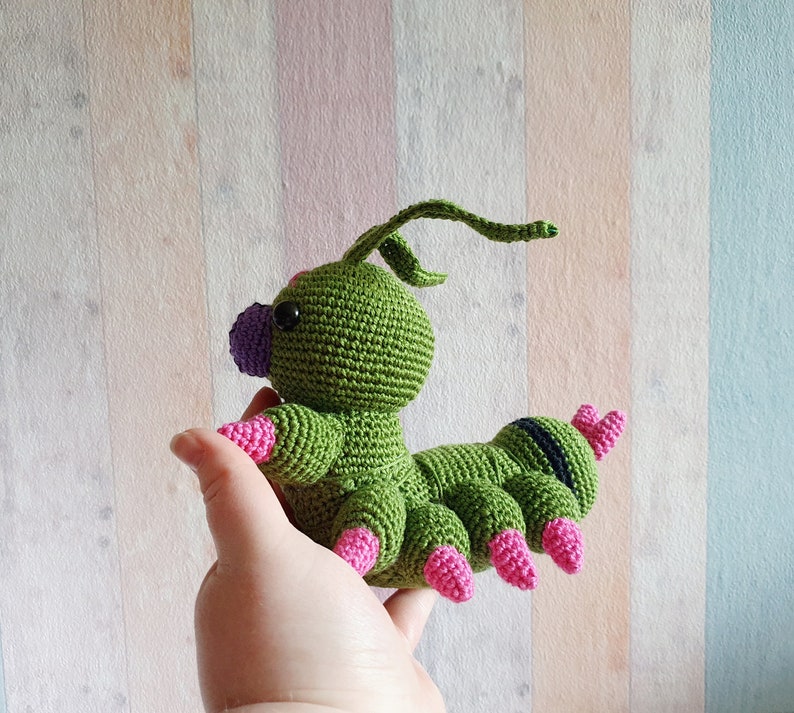 Amigurumi Digimon Wormmon - UnicateArt