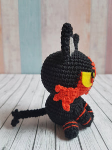 Amigurumi Pokemon Litten - UnicateArt