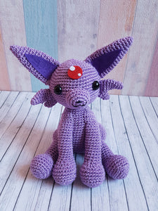 Amigurumi Pokemon Espeon Large