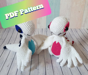 Crochet Pattern Lugia PDF