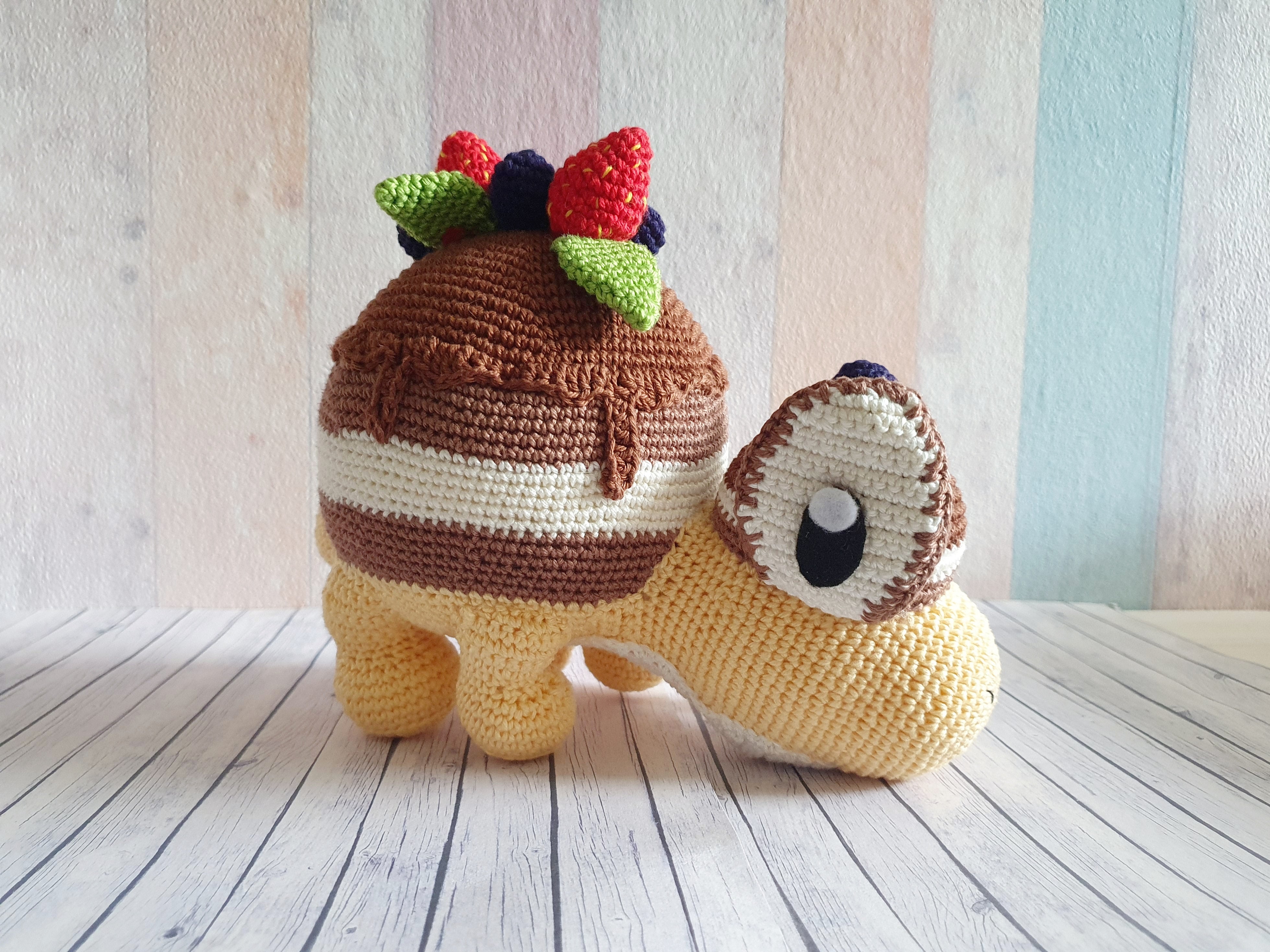 Amigurumi Pokemon Appletun Berry Version