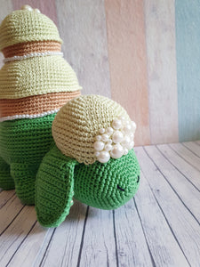 Amigurumi Pokemon Appletun Pistachio Version