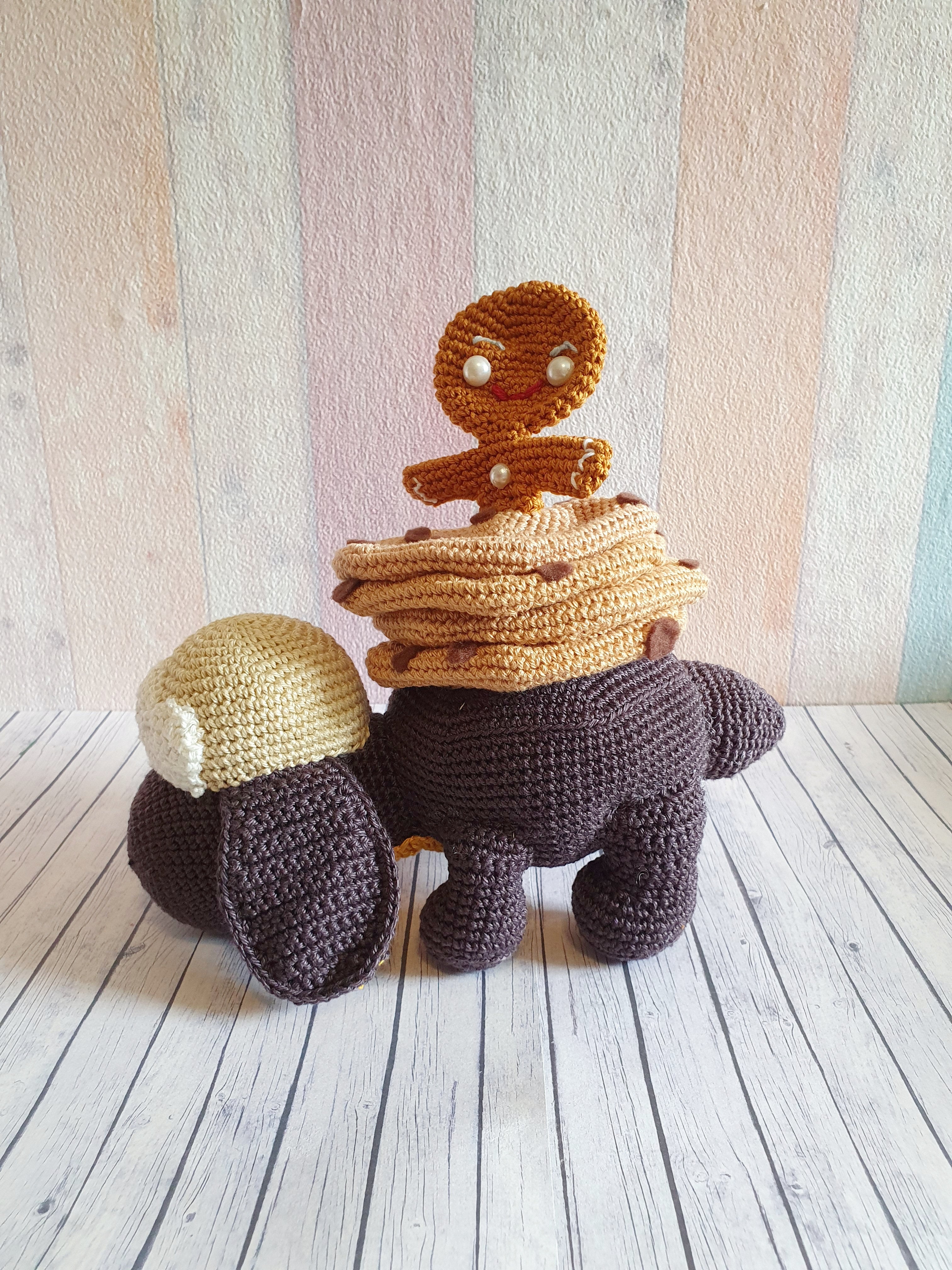 Amigurumi Pokemon Appletun Cookie Version