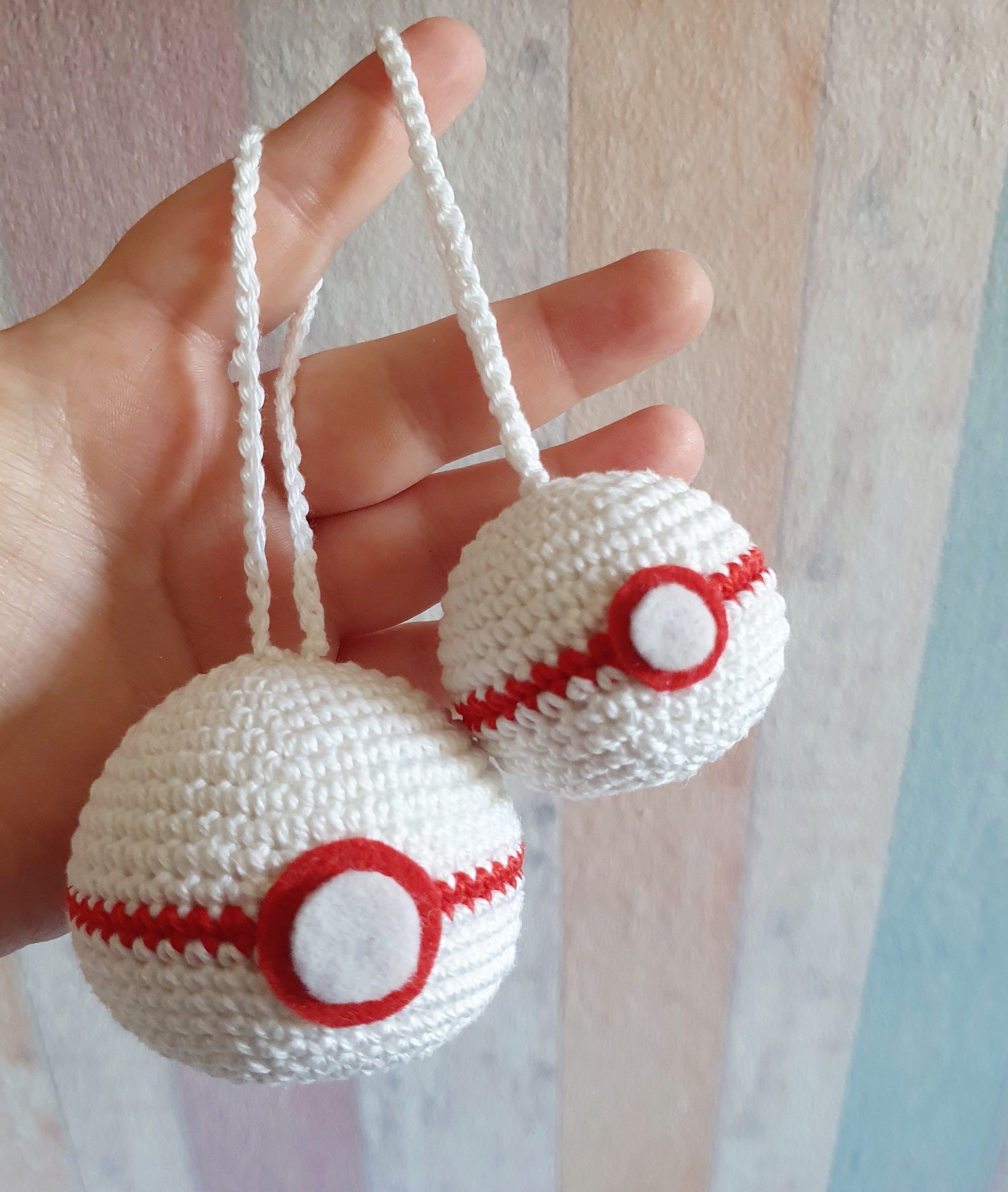 Christmas Tree Ornament Pokeball Premierball