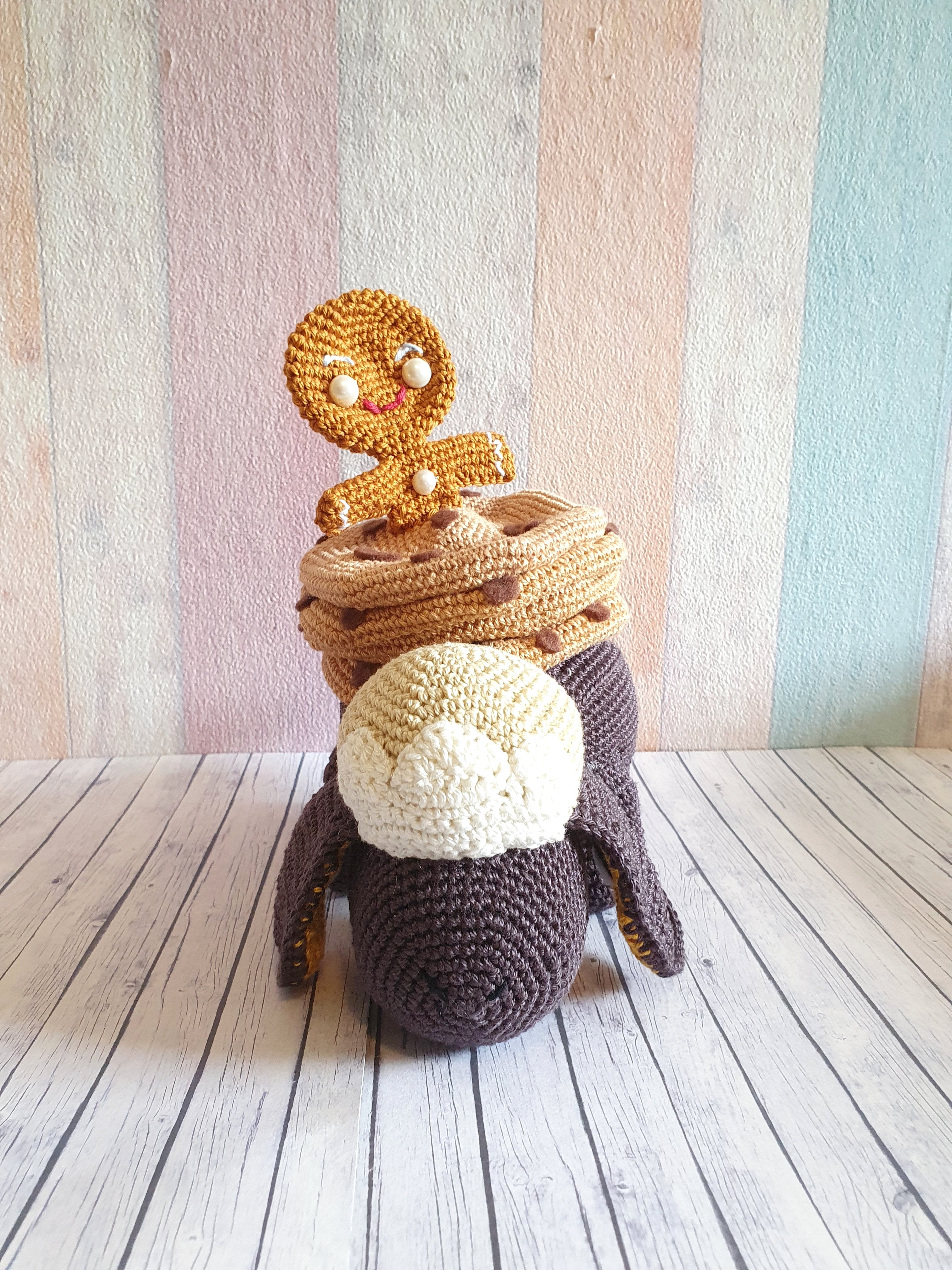 Amigurumi Pokemon Appletun Cookie Version