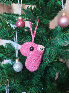 Christmas Tree Ornament Pokemon Luvdisk glitter