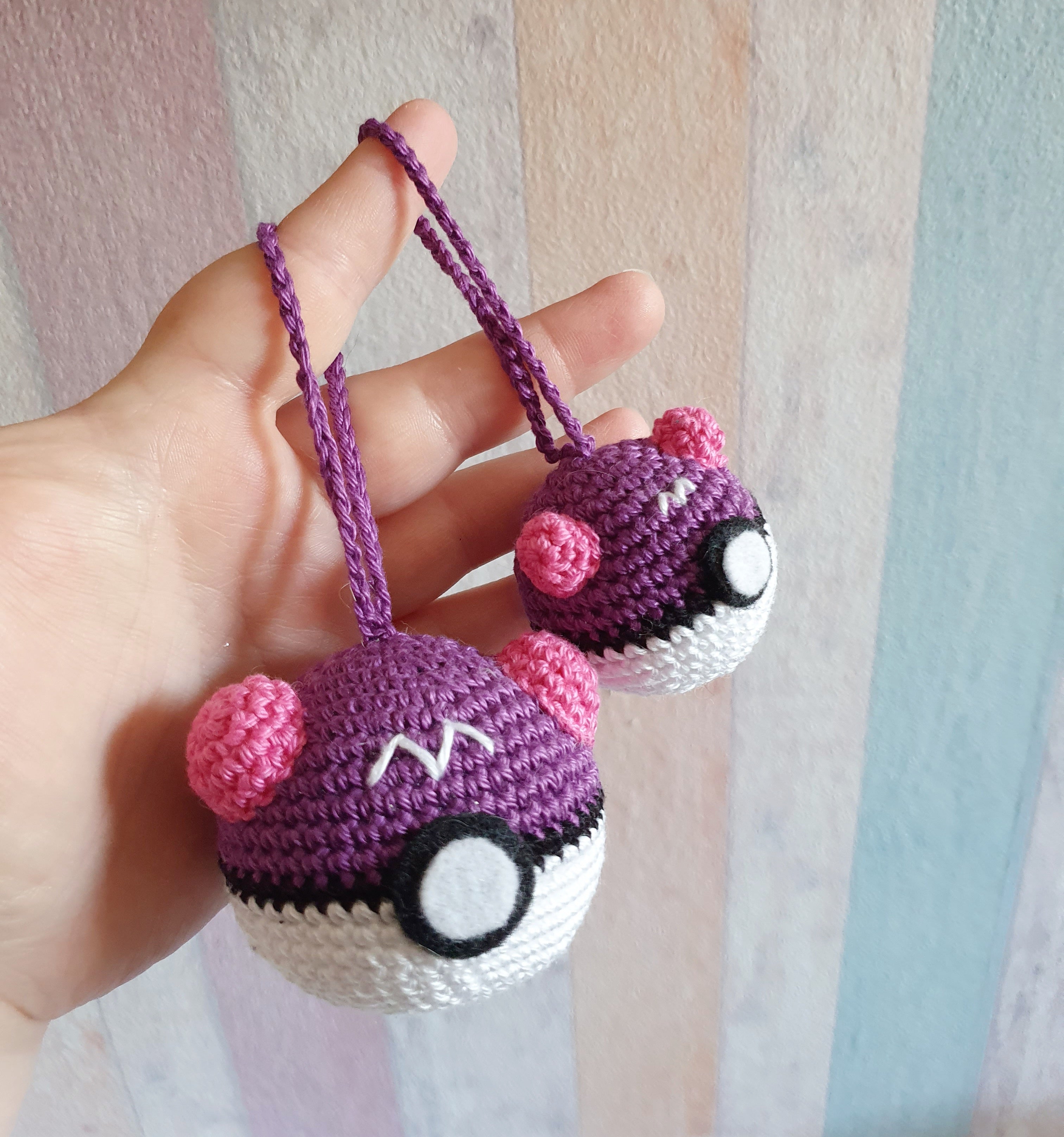 Christmas Tree Ornament Pokeball Masterball