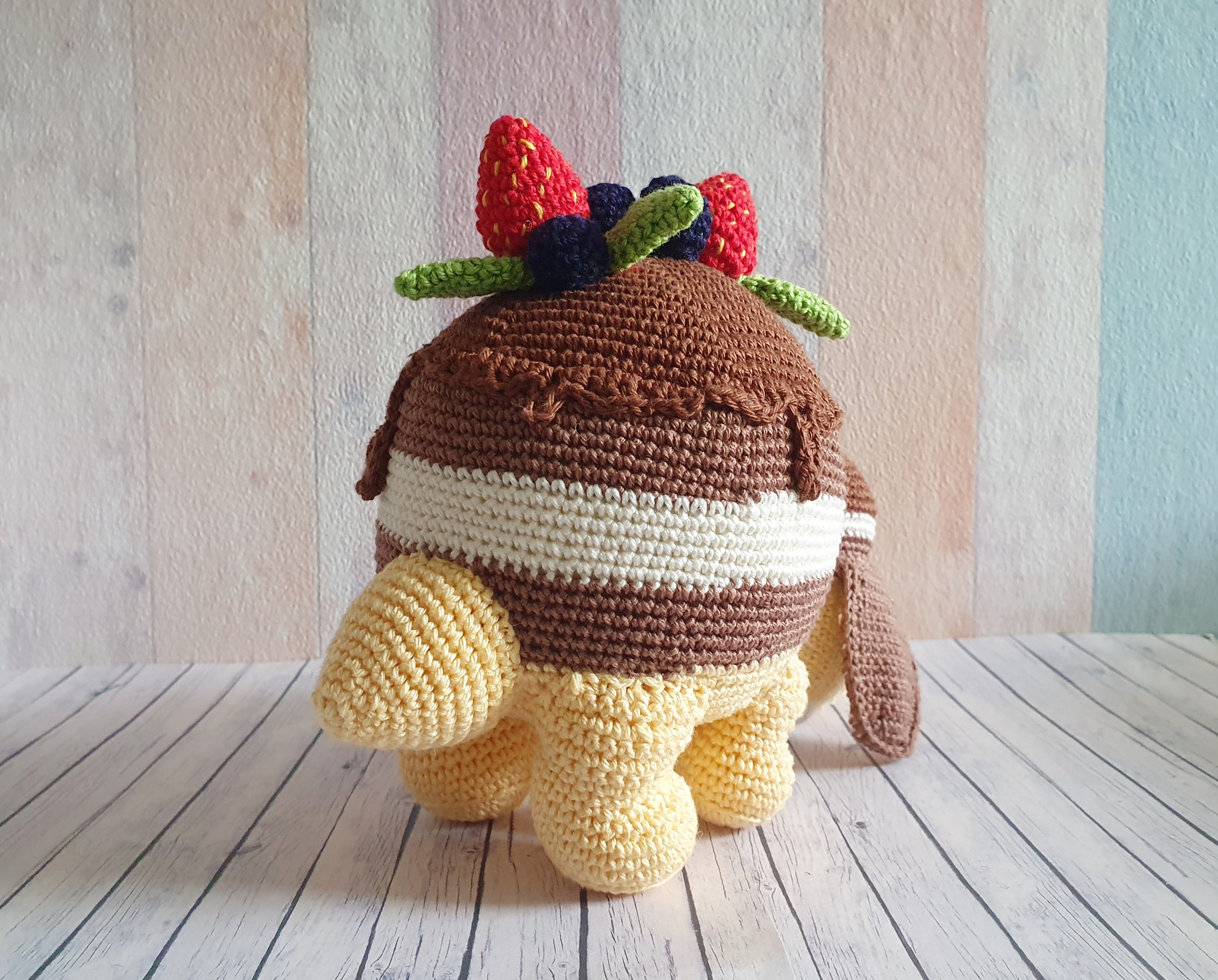 Amigurumi Pokemon Appletun Berry Version