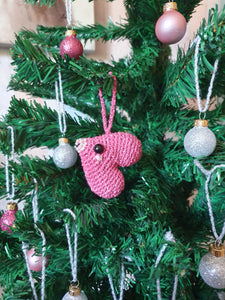 Christmas Tree Ornament Pokemon Luvdisk glitter