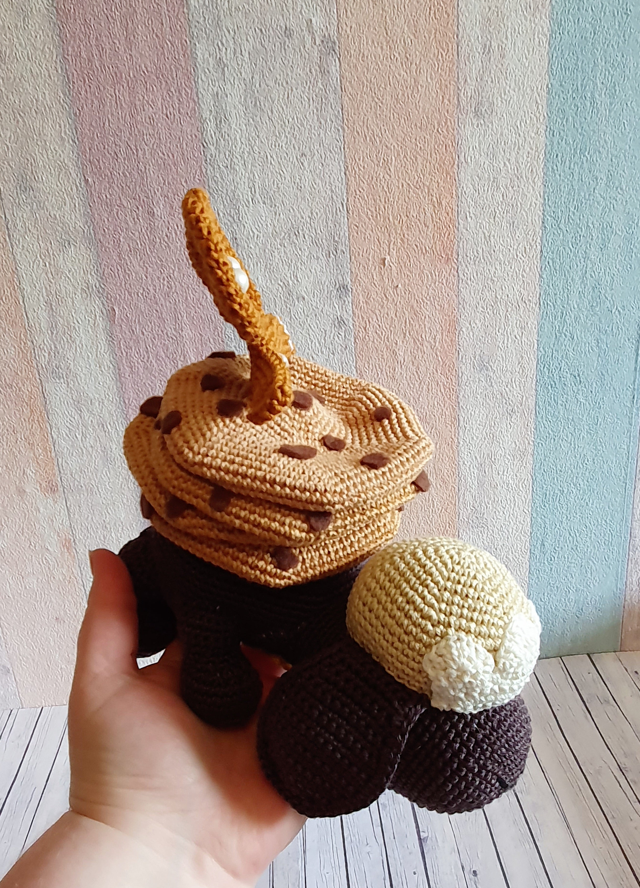 Amigurumi Pokemon Appletun Cookie Version