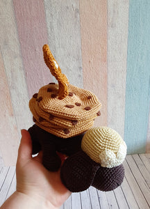 Amigurumi Pokemon Appletun Cookie Version
