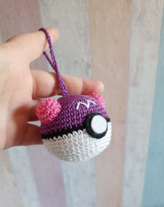 Christmas Tree Ornament Pokeball Masterball