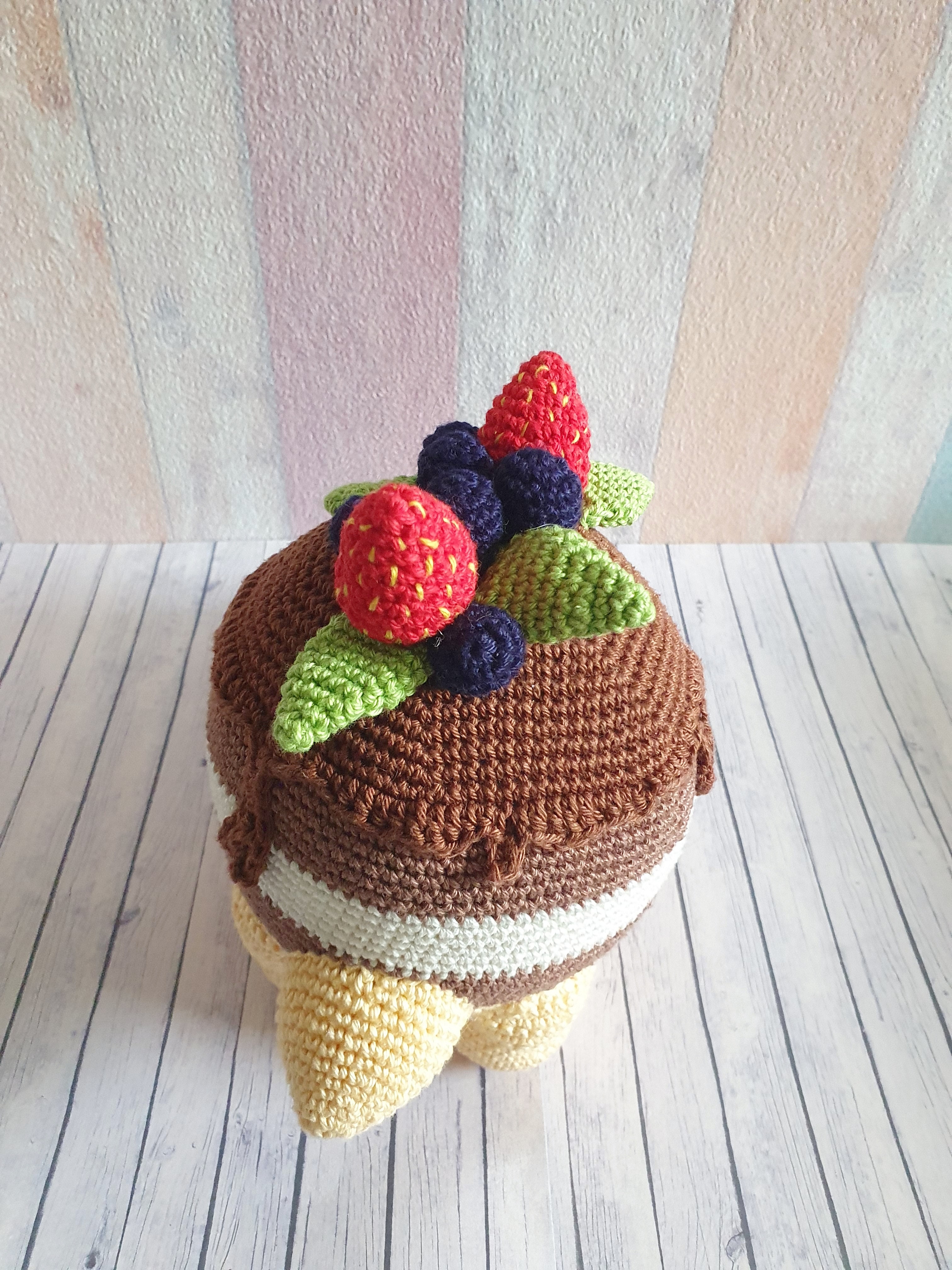 Amigurumi Pokemon Appletun Berry Version