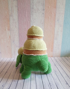 Amigurumi Pokemon Appletun Pistachio Version