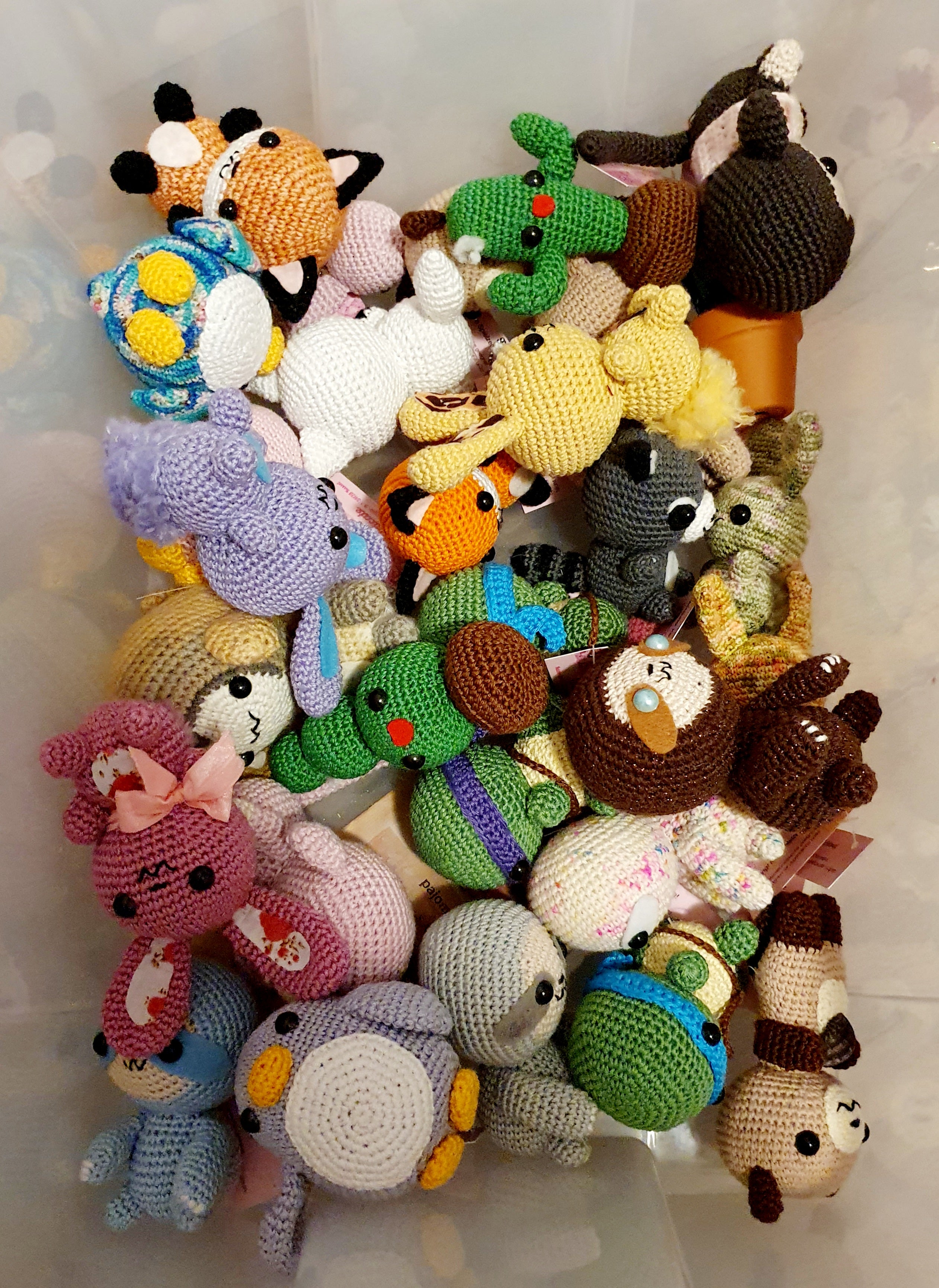 Unique Advent Calender with 2 crochet Amigurumi and many more cute surprises!
